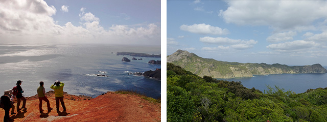 広大な海に囲まれた孤島たち