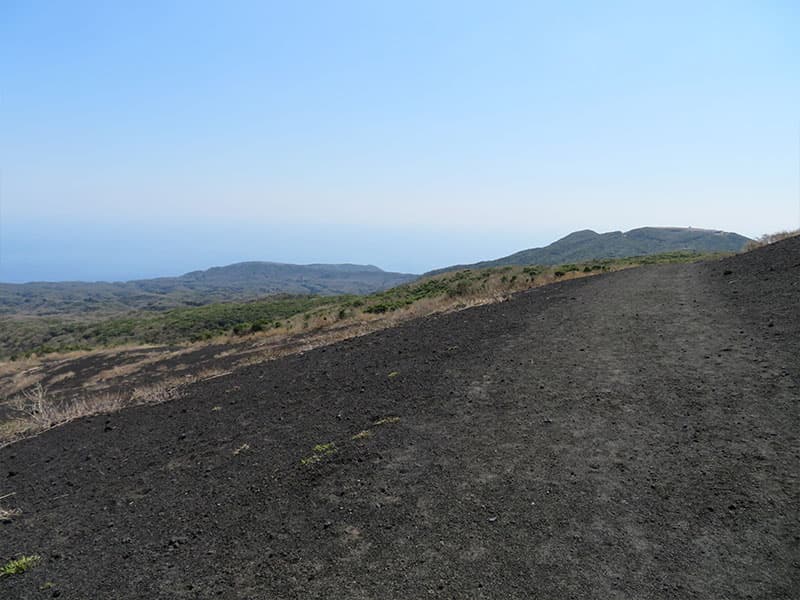 火山と砂漠の大迫力