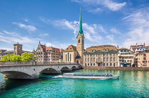 チューリッヒ
（標高約400m）