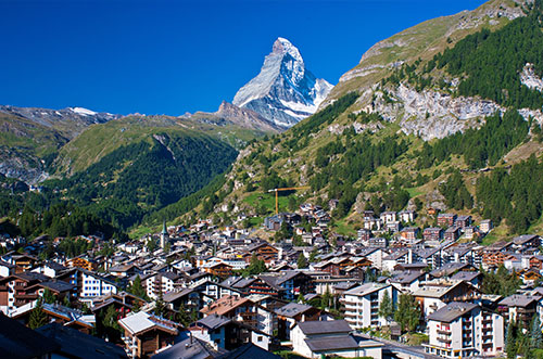 ツェルマット
（標高約1,600m）