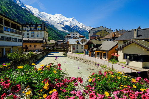 シャモニー ※フランス
（標高約1,000m）