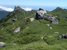 宮之浦岳山頂付近(イメージ)