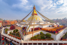 ネパール最大の仏塔 ボダナート