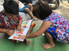 シーカーアジア財団：子どもたちと交流